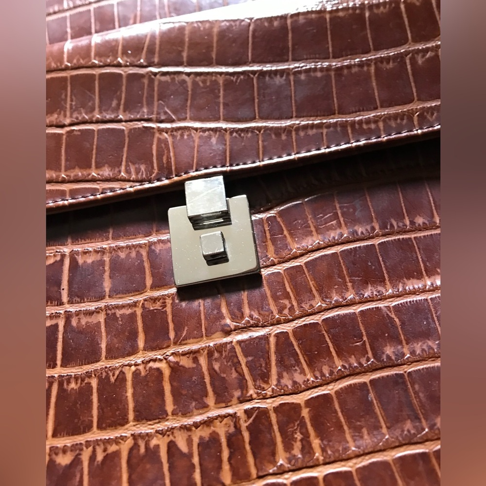 #Vintage #Leather #LaptopBag Metro Wear